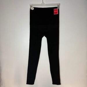 New Spanx Very Black High Waisted Lamn Leggings